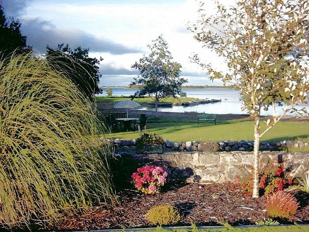 Lake view from the garden